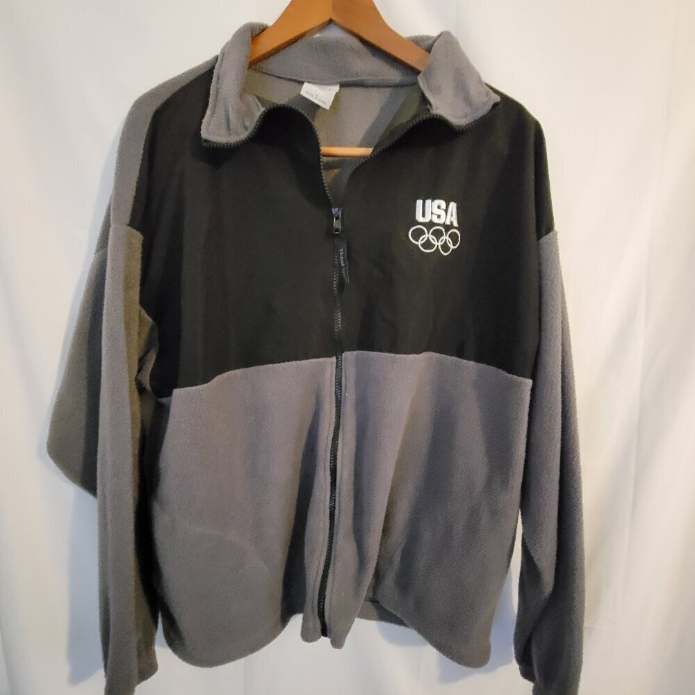 USA Olympics Fleece XL Jacket Unisex‎